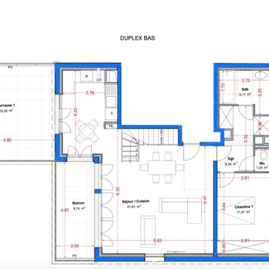  Annonces CHELLES : Appartement | LE PERREUX-SUR-MARNE (94170) | 95 m2 | 816 000 € 