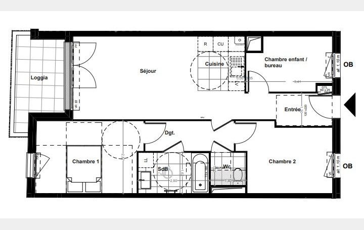  Annonces CHELLES Appartement | MONTREUIL (93100) | 65 m2 | 331 000 € 